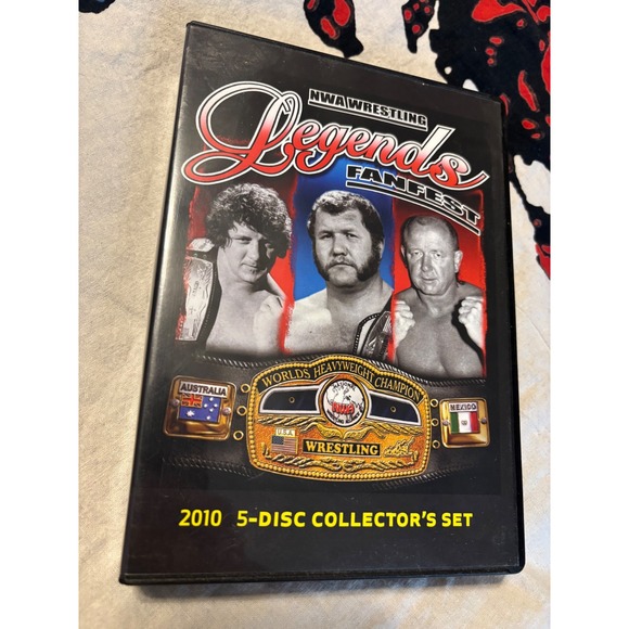 NWA Wrestling Legends Fanfest 2010 5-Disc Collector's Set DVD Jim Cornette